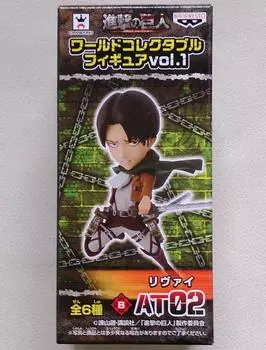 Леви (Атака титанов Мир коллекционная фигурка том 1 аниме приз Banpresto)