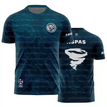 Левиатан Джерси 2024, новый дизайн команды, мужская униформа для киберспорта, одежда для любителей игр, футболка с короткими рукавами и 3D принтом, футболки с узором дракона