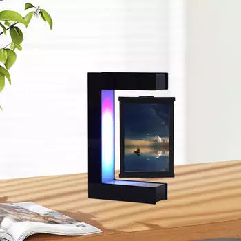 Левитация фоторамка украшения декоративные прямоугольные свадебные подарочные витрины держатели украшения чёрный