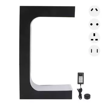 Левитирующая стойка для обуви с 16 цветами света 12 В 3 А магнитная подвеска для обуви Sneake US Plug 100240V