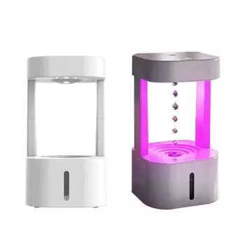 Левитирующий увлажнитель воздуха с каплей воды, тихий диффузор для спальни, дома, El 20cc for WHITE LIGHT