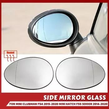 Левое правое автомобильное обогреваемое крыло заднего зеркала стекло для BMW Mini R55 R56 R57 R58 R59 R60 R61 2007-2014 51162755625 51162755626