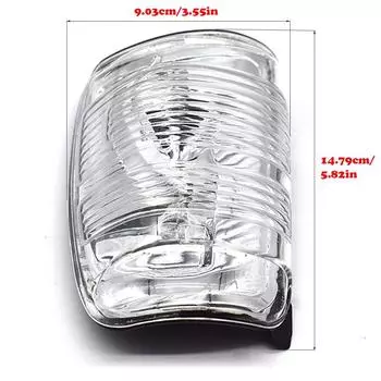 Левое правое крыло автомобиля, индикаторная лампа указателя поворота, крышка объектива заднего вида для Ford Transit MK8 2004 г.в.