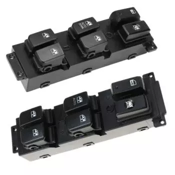 Левый главный выключатель стеклоподъемника AUTO, главная кнопка управления 14 контактов, подходит для Hyundai Santa Fe CM 2006-2012 93570-2B140