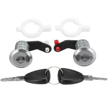 Левый и правый цилиндр замка двери автомобиля с двумя ключами для MOVANO 1998-2016 7701470944 7701470945 256522 256523