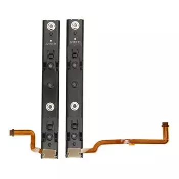 Левый и правый датчик направляющей рельсы легко заменяемый железный материал Plug and Play игровая консоль слайды для N