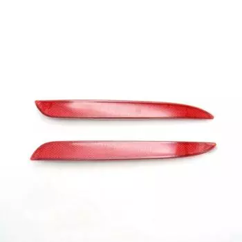 Левый и правый красный отражатель заднего бампера для Mazda 3 2008-2012 BFF4-51-5M0AF