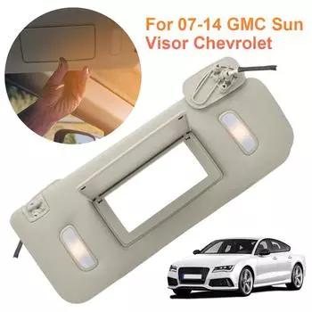Левый и правый солнцезащитный козырек автомобиля, замена 22850306 22850310, панель солнцезащитного козырька салона автомобиля для Chevy Avalanche Silverado Suburban Tahoe