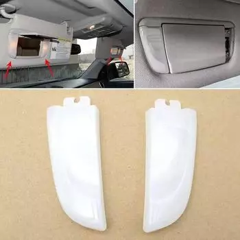 Левый и правый солнцезащитный козырек, косметическое зеркало, крышка лампы, передний светильник, крышка объектива для Toyota Tundra Sienna 2014-Avalon 13-15 1pc Left