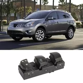 Левый передний электрический стеклоподъемник, сменная кнопка стеклоподъемника 25401-3KA0A 1S14427 для Rogue 2014-2017