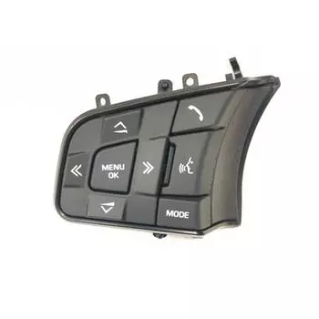 Левый переключатель управления громкостью аудио на рулевом колесе автомобиля подходит для Jaguar XFL XEL XE F-PACE