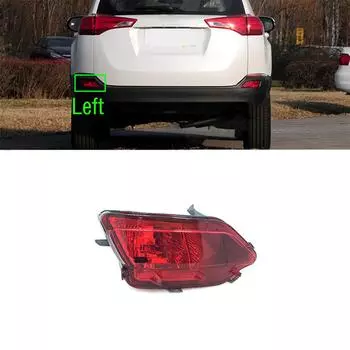 Левый задний бампер, отражатель, крышка лампы для Toyota RAV4 2013 2014 2015