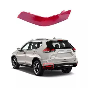 Левый задний отражатель бампера водительский для Nissan X-trail Rogue 2017 2018-2020