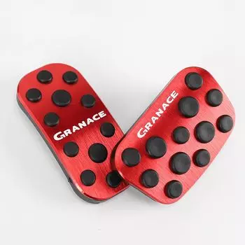 LEXLEYS Gran Ace 300 Series алюминиевая педаль акселератора тормоза не требуется инструменты с резиновым чехлом индивидуальные детали (Декабрь 2019~) Антипробуксовочная красный