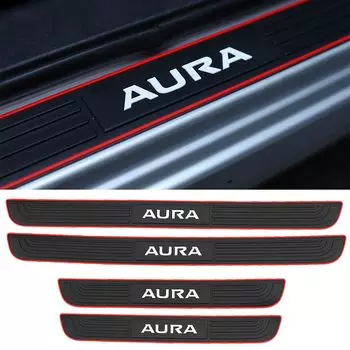 LEXLEYS Nissan General Purpose AURA E13 Series Side Step Guard Scuff Plate Car Door Molding Side Molding Door Guard Sticker Scuff Protection Sheet