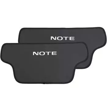 LEXLEYS Nissan Note E12 Серия Специальный Дизайн Защита от Пинания Коврик на Спинку Сиденья Защита от Пинания Note E12 series