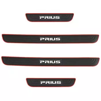 LEXLEYS Toyota Prius 50 Series 60 Series Side Step Guard Scuff Plate Car Door Molding Side Molding Door Guard Sticker Scuff Protection