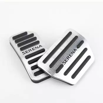 LEXLEYS Улучшенная модель Nissan Serena Серии C25 Серии C26 Алюминиевая накладка на педаль газа и тормоза