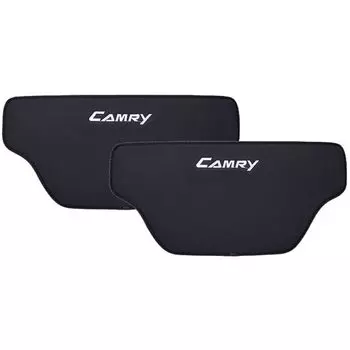 LEXLEYS Защитные накладки на спинку сиденья для Toyota Camry 70, Вышитые, Защита от царапин, Коврики, Серия, Устойчивые к пятнам, Логотип,