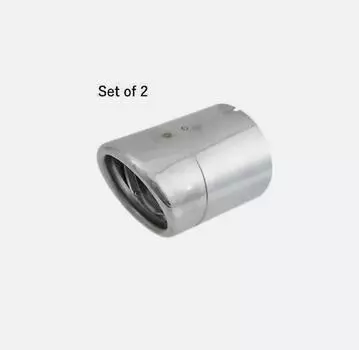 LEXUS Genuine Exhaust Tail Pipe Baffle Sub Assy x2 Set SC430 UZZ40 2002-2010 OEM