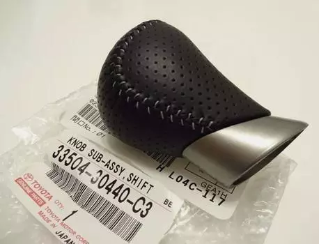 Lexus GS Shift Lever Shift Knob 33504-30440-C3 Genuine Japan F-Sport Leather OEM