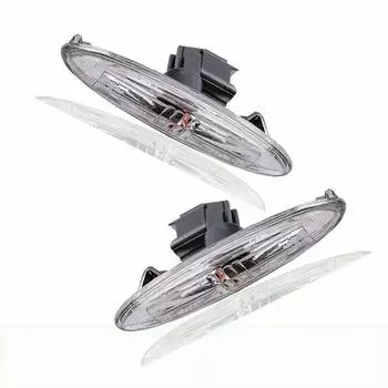 Lexus IS250 IS350 Clear Side Turn Signal Lamp Lens Pair NEW OEM Parts Genuine