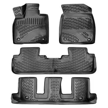 Lexus RX (After 2016) High-Quality and Durable Rubber Car Floor Mats - Odorless, Non-Slip, Long-Lasting