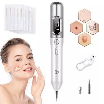 LEYAQU Устройство для ухода за лицом для дома 9 USB Инструкция на японском языке Серебро Использование, Уровни, Перезаряжаемый, Портативный, Удерживать, Унисекс, В комплекте, серебряный