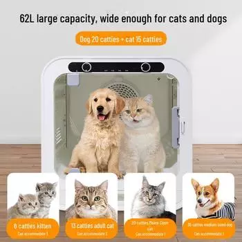 Leyoupai Интеллектуальная мощная автоматическая сушилка для кошек и собак Standard