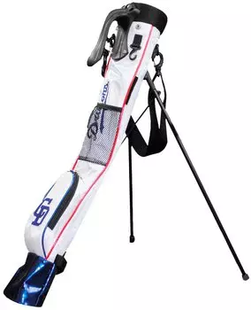 LEZAX Chunichi Dragons Round Stand Bag White CDCC-3418