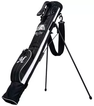 Lezax Club Case Chiba Lotte Marines Round Stand Bag Black LMCC-1451