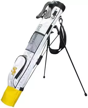 LEZAX Fukuoka Softbank Hawks Round Stand Bag White SBCC-3448