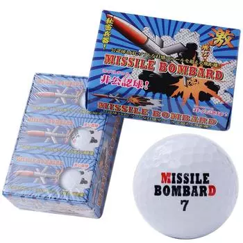 LEZAX Golf Ball Missile Bombard Unofficial Ball 2 Pieces 6 Pieces MBBA-2116