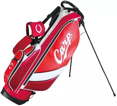 LEZAX Hiroshima Toyo Carp Type Stand Type Caddy Bag Red 7.5 HCCB-3426