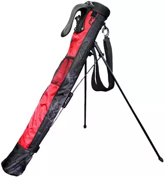 LEZAX Round Stand Bag Red U.S.Athletes USCC-3458