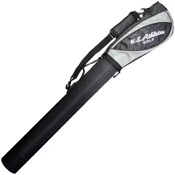 LEZAX Tubular Club Case Black x Silver U.S.Athletes USCC-3461
