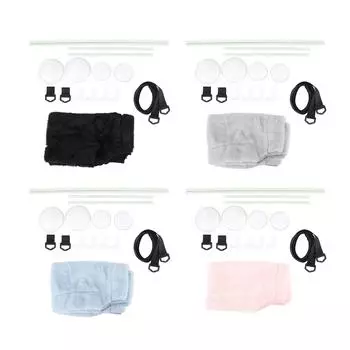 Лежак для кошки с присоской, грузоподъемность 33 фунта, теплый плюшевый насест для кошки на окно для домашних кошек Grey