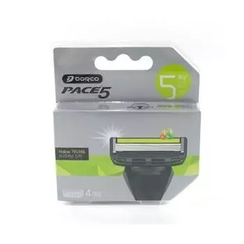 Лезвие бритвы Dorco Face 5, 4 упаковки/лезвие бритвы/лезвие бритвы/обычное лезвие бритвы/мягкое лезвие бритвы/набор лезвий бритвы, 1 шт.