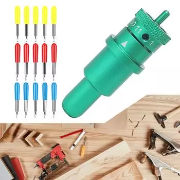 Лезвие для надписей из алюминиевого сплава 30, 45, 60 градусов, режущее лезвие для режущего плоттера, упаковка из 16 шт.