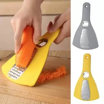 Лезвие из нержавеющей стали для картофеля, редиса, фруктов, овощей, измельчитель еды, открывалка для пивных бутылок, инструмент, кухонные гаджеты жёлтый