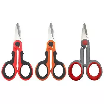 Лезвие из углеродистой стали, бытовые кусачки, плоскогубцы, ножницы для кемпинга, рыбалки, мульти-противозахватные маленькие ножницы для электрика