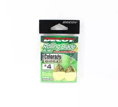 Лезвие-приманка Willow BL-8G Gold, размер 4 (4539)