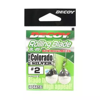 Лезвие-приманка Willow BL-8S Silver, размер 2 (4416)