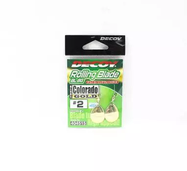 Лезвие приманки Ива BL-8G Золото размер 2 (4515)