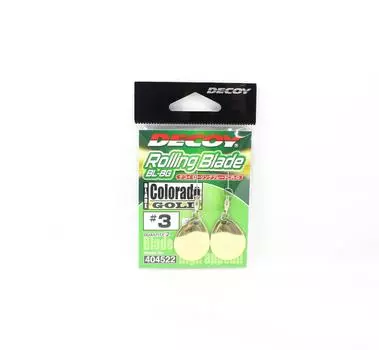 Лезвие приманки Ива BL-8G Золото размер 3 (4522)