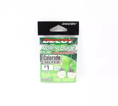 Лезвие приманки Ива BL-8S Серебристый размер 1 (4409)