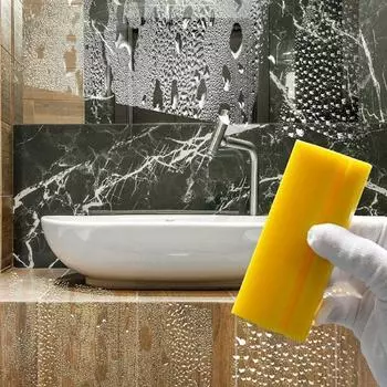 Лезвие ракеля, не царапающееся, противоскользящее, ТПУ, оттенок окна, турбо-ракель для дома чёрный