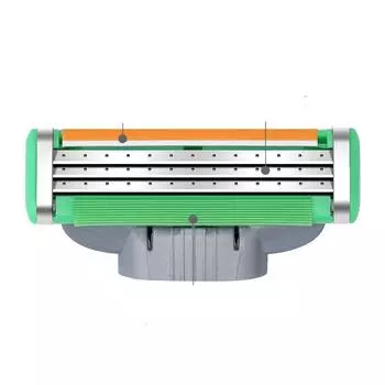 Лезвия для бритья, 3 лезвия, безопасная бритва, опасная бритва, трехслойное лезвие для бритья