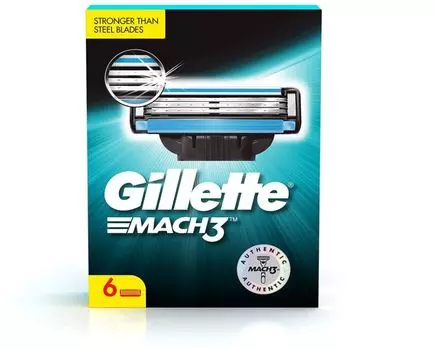 Лезвия для бритья Gillette Mach 3