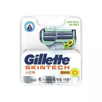 Лезвия для бритвы Gillette Skintech Power (4 упаковки)